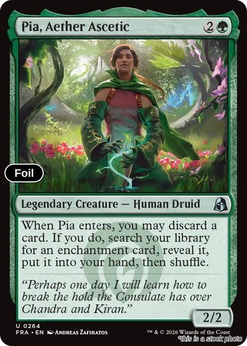 Pia aether ascetic - pia,, foil