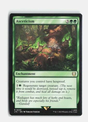 Asceticism 233 commander the - asceticism,