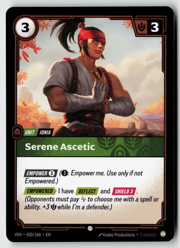 Serene ascetic 030 166 - ascetic, 030/166