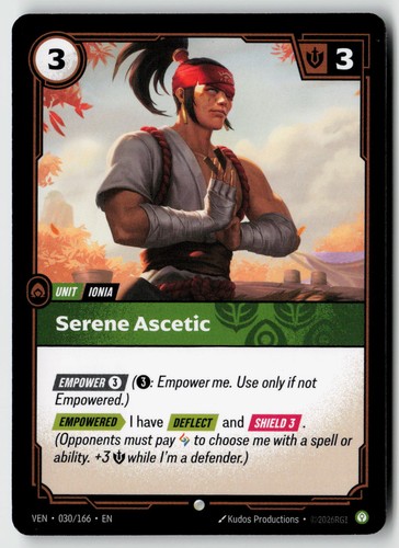 Serene ascetic 030 166 - ascetic, 030/166