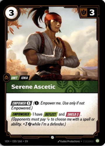 Serene ascetic 030 166 - serene, 030/166