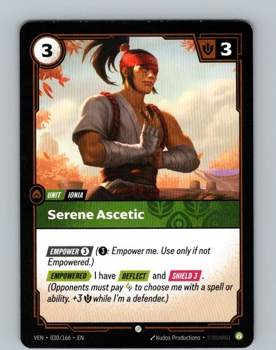 Serene ascetic common vendetta - serene,