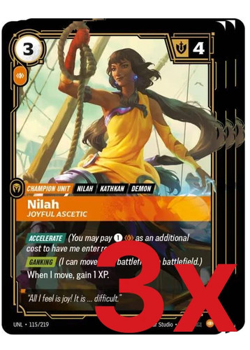 Nilah joyful ascetic - -, unl