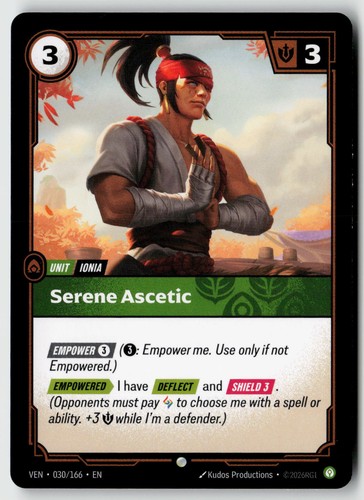 Serene ascetic 030 166 - ascetic, 030/166