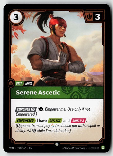 Serene ascetic 030 166 - ascetic, 030/166