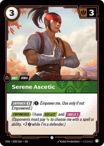 Serene ascetic 030 166 - serene, (foil)