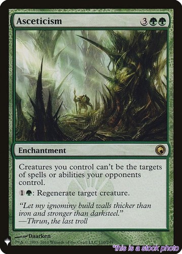 Asceticism 110 list magic - nm, #110