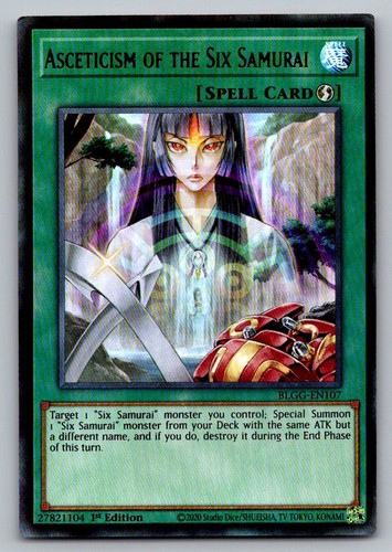 Tcg asceticism of - yu-gi-oh, the
