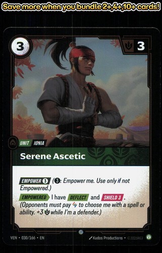 Serene ascetic 030 - 🎴,