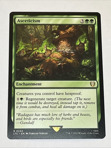 Asceticism commander the - commander:,