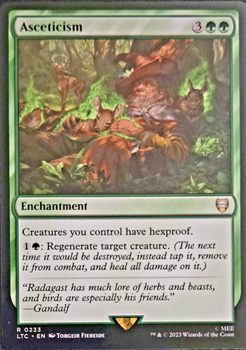 Mtg asceticism rare - mtg, 0233